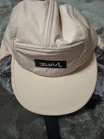 X-girl 플라이트 캡 핑크