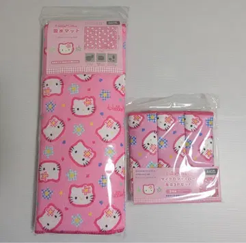 Watts 산리오 흡수 매트 극세사 행주