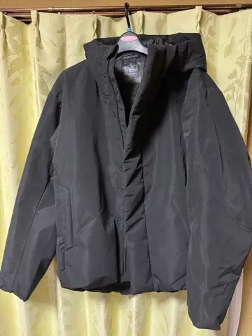 무인양품 방풍 발수 솜 후드 자켓