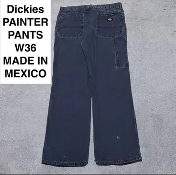 00s Dickies 페인터 팬츠 W36 멕시코제 리벳 없음