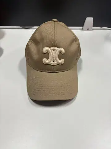 미사용 새상품 로고 야구 모자 블랙 베이지