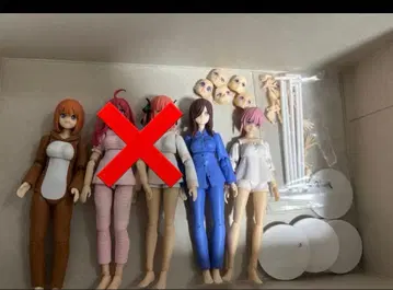 5등분의 신부 피규어 movingood 3체 세트