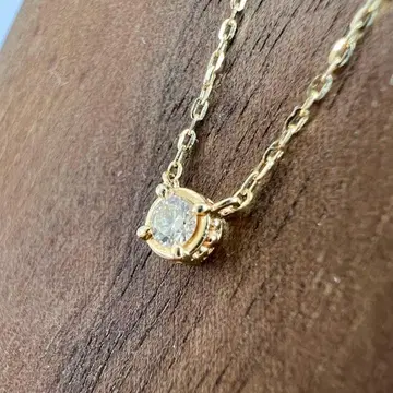 아가트 다이아 목걸이