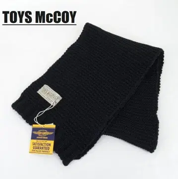 택 포함 TOYS McCOY 레드 크로스 니트 머플러 TMA1634