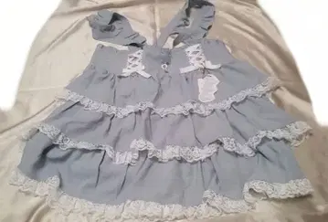 DML 휘핑 하트 비쥬 레이스업 리본 플레어 스커트 색스 6L