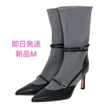 새상품 herlipto 삭스부츠 숏부츠 그레이