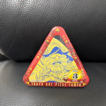 도쿄 원피스 타워 한정판 브라운 수염 통가리 캔뱃지