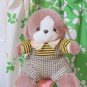 [내일 발송 가능] 강아지 봉제 인형 레트로 쇼와 [가격 인하 가능]