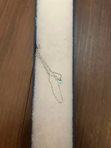 블루 토파즈 목걸이