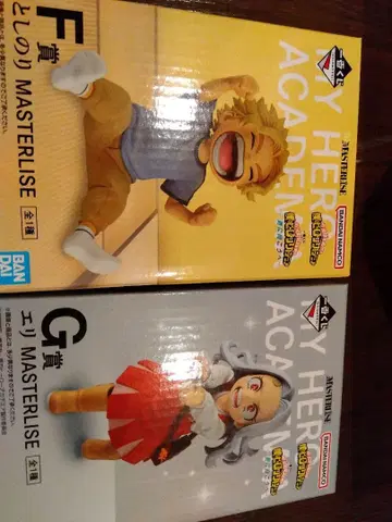 2025 최신 제일복권 나의 히어로 아카데미아 F상 G상 피규어 세트