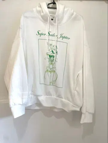 새상품급 Sailor Moon 세일러 주피터 세일러문 후드티