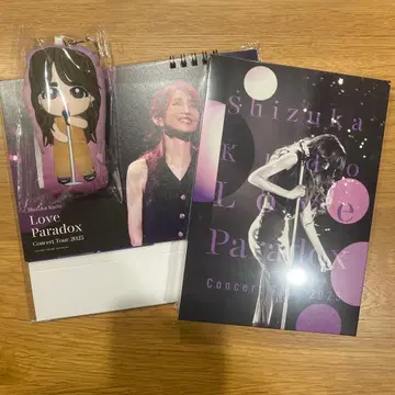 쿠도 시즈카 love paradox 콘서트 투어 FC 한정판 DVD