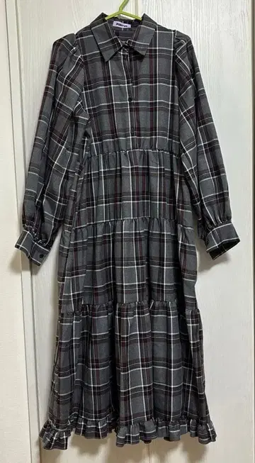 PUNYUS 체크 원피스