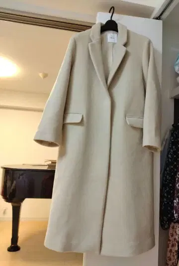 Spick & Span 베이지 롱 코트 38