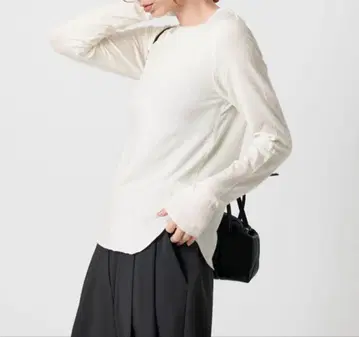 BEAUTY&YOUTH 셀룰로오스 울 블렌드 티셔츠