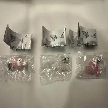 산리오 윳토메지루시 액세서리 3개 세트