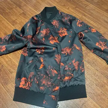 H&M 리버서블 MA-1 블루종 자켓