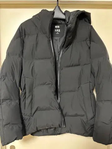 UNIQLO 심리스 다운 후드티 (XL)