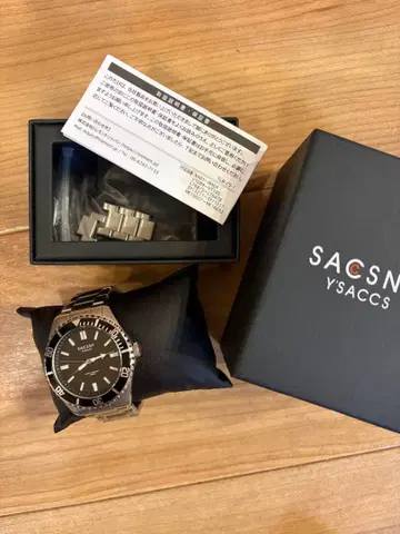 SACSNY YSACCS 블랙 손목시계