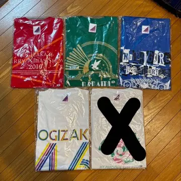 노기자카46 라이브 T셔츠 4개 묶음 판매