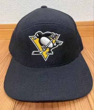 피츠버그 펭귄스 캡 mitchell&ness 블랙