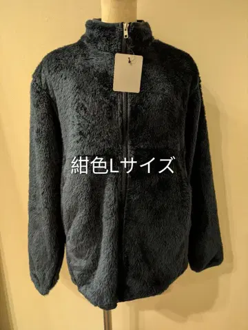 지퍼 플리스 샤기 자켓