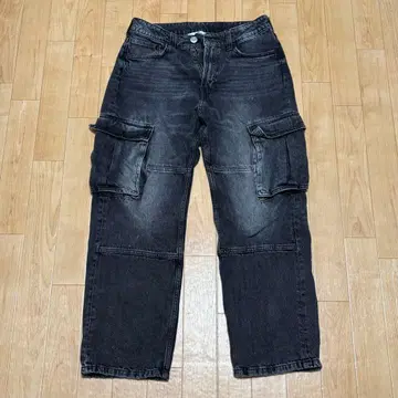 H&M 다크 그레이 카고 팬츠 S 사이즈
