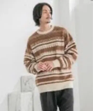 페어아일 BIG 니트 풀오버