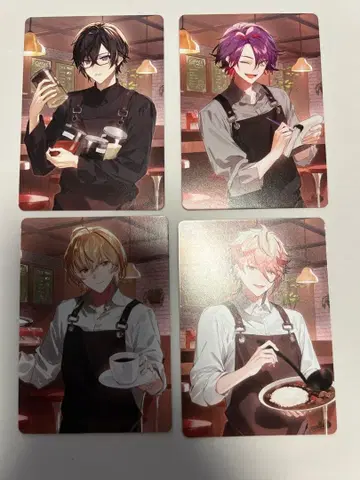 VOLTACTION 카레 오리지널 카드 4종