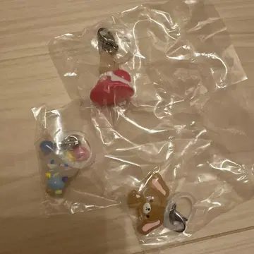 산리오 캐릭터즈 유루토 메지루시 액세서리 우사하나 묶음 판매