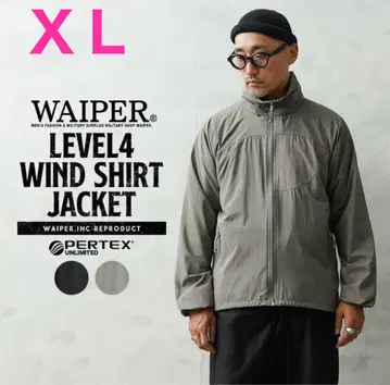 WAIPER LEVEL4 윈드 셔츠 자켓 와이퍼 XL