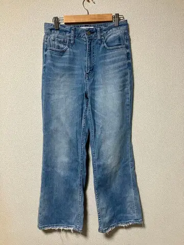 헬시 데님 Lotus Crop 데님 팬츠 블루 24