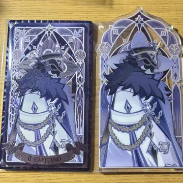 카피타노 대장 홀로그램 카드 아크릴 스탠드