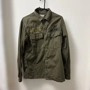 AVIREX U.S. ARMY 밀리터리 자켓