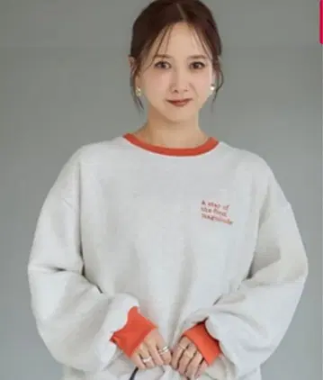 시마무라 다나카 리나 mysa closet 맨투맨 4L