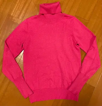 JENNE 캐시미어 혼방 소프트 터치 터틀넥