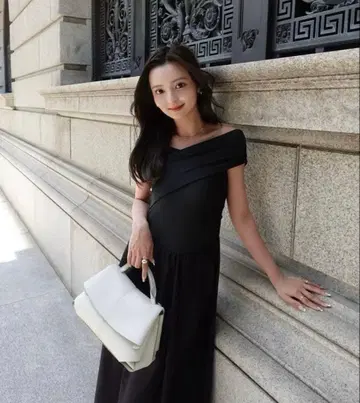 orgue 원피스 black 오프숄더 원피스