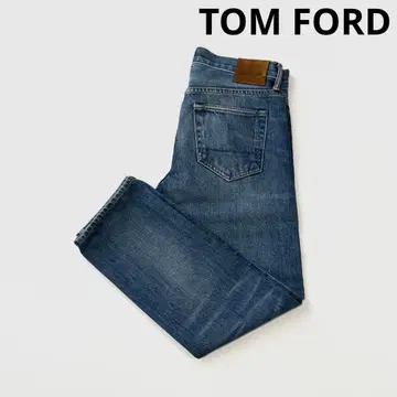 톰포드 5 포켓 코튼 슬림 데님 팬츠