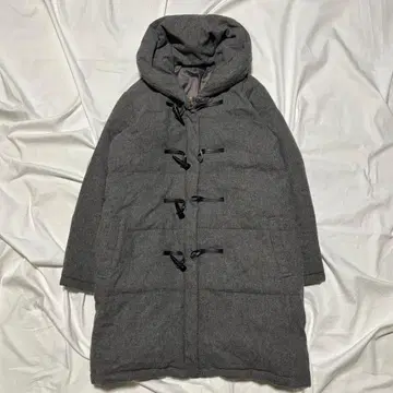 Grand PARK 더플 코트 후드 부착 더블 지퍼 캐주얼