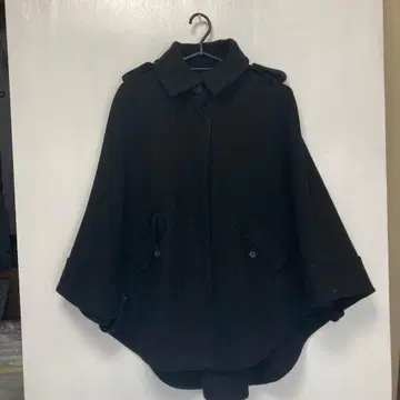 콩트와르 데코토니에 케이프풍 울 코트 사이즈 1