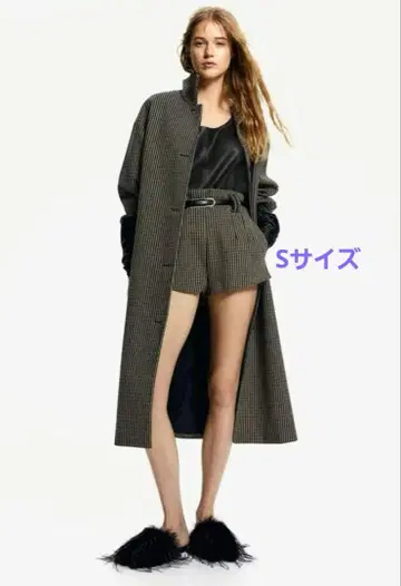 H&M 울 블렌드 맥시 코트 S