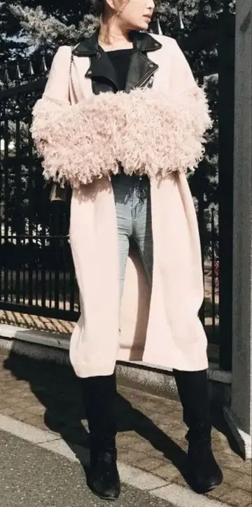 다리치 니트 가디건