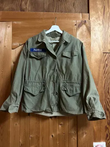 프랑스군 밀리터리 자켓 올리브 그린 PARKER