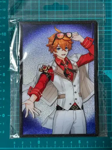 원신 타르탈리아 공자 페스티벌 FES 특전 글리터 아크릴 색지