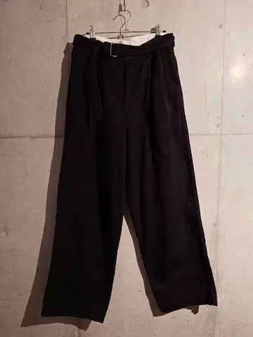 [기간 한정 가격] Graphpaper 벨티드 팬츠 사이즈 2 블랙