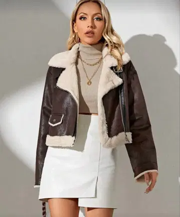 가죽 퍼 자켓 가을/겨울