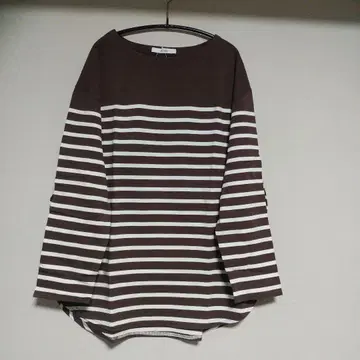 저널 스탠다드 리룸 보더 긴팔 티셔츠 브라운