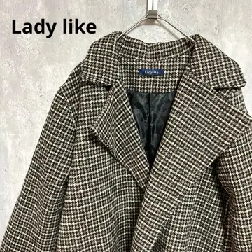 Lady like 하운드투스 코트 숏 미디엄 깔끔 고급