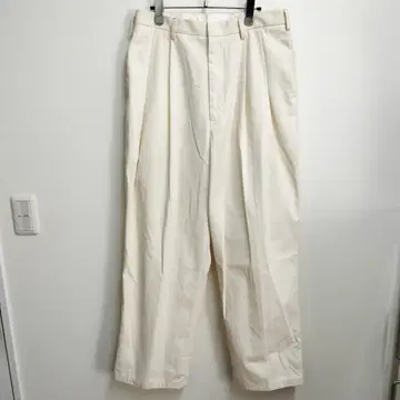 3 THE SEED WILLY CHAVARRIA 와이드 팬츠 화이트 40