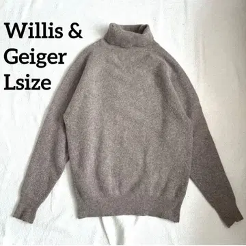 Willis & Geiger / 하이넥 스웨터 / L size